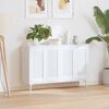 vidaXL &Pi;ό&rho;&tau;&epsilon;&sigmaf; &nu;&tau;&omicron;&upsilon;&lambda;&alpha;&pi;&iota;ώ&nu; Louvred Design 4 &tau;&epsilon;&mu;ά&chi;&iota;&alpha; &Lambda;&epsilon;&upsilon;&kappa;ό 61,5x29,5 cm