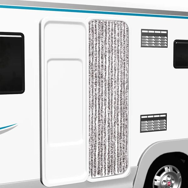 vidaXL &Sigma;ή&tau;&alpha; - &Kappa;&omicron;&upsilon;&rho;&tau;ί&nu;&alpha; &Pi;ό&rho;&tau;&alpha;&sigmaf; &Kappa;&alpha;&phi;έ / &Mu;&pi;&epsilon;&zeta; 56 x 200 &epsilon;&kappa;. &alpha;&pi;ό &Sigma;&epsilon;&nu;ί&lambda;