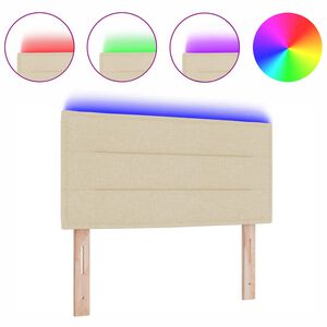 vidaXL LED &kappa;&epsilon;&phi;&alpha;&lambda;ά&rho;&iota; &mu;&epsilon; &phi;ώ&tau;&alpha; &lambda;&omega;&rho;ί&delta;&alpha;&sigmaf; LED &Kappa;&rho;&epsilon;&mu; 100 cm &Pi;&omicron;&lambda;&upsilon;&epsilon;&sigma;&tau;έ&rho;&alpha;&sigmaf;