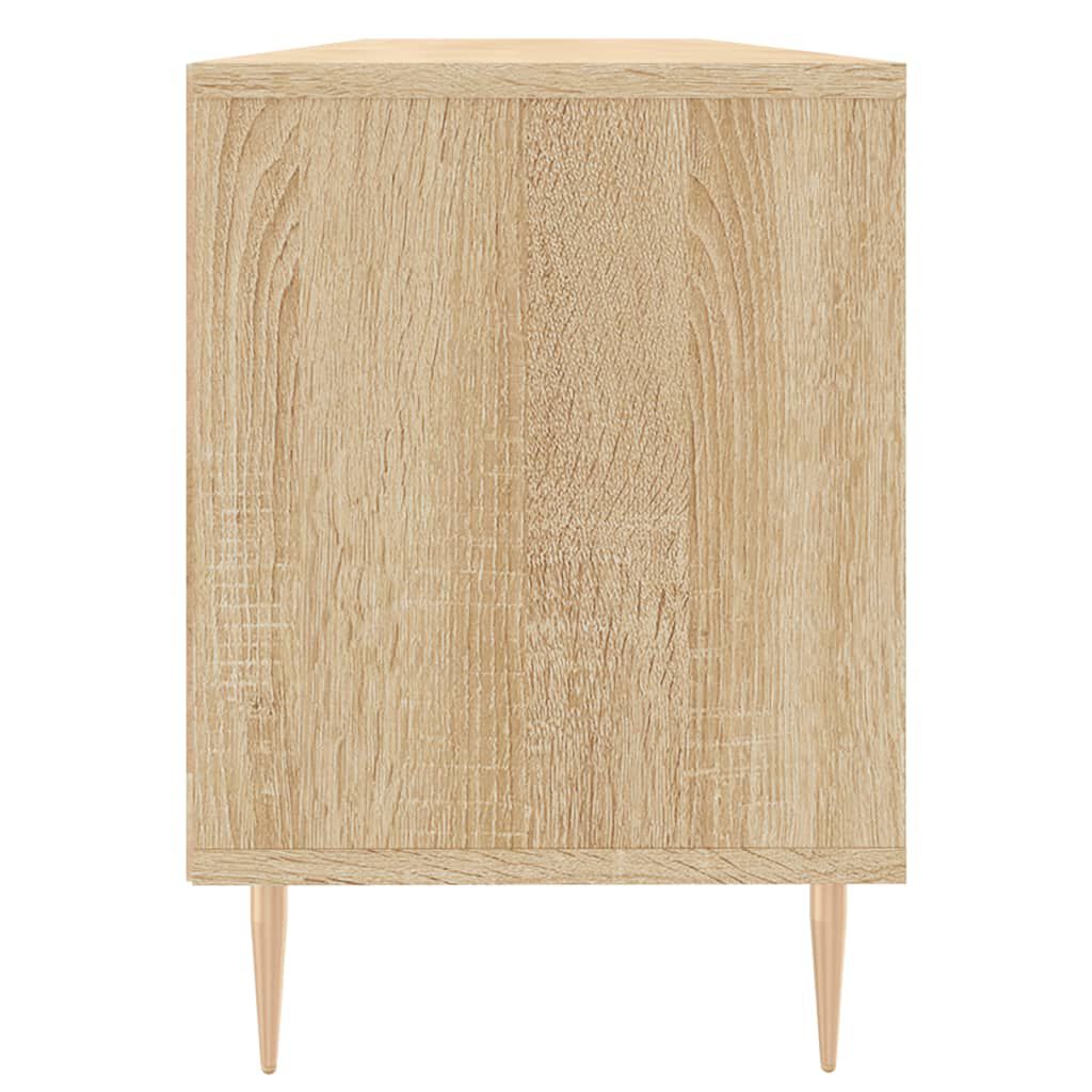 vidaXL Έπιπλο Τηλεόρασης Sonoma Δρυς 150x30x44,5 εκ. Επεξ. Ξύλο