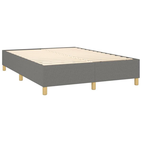 vidaXL &Kappa;&rho;&epsilon;&beta;ά&tau;&iota; Boxspring &mu;&epsilon; &Sigma;&tau;&rho;ώ&mu;&alpha; &Sigma;&kappa;&omicron;ύ&rho;&omicron; &Gamma;&kappa;&rho;&iota; 140x200 &epsilon;&kappa; &Upsilon;&phi;&alpha;&sigma;&mu;ά&tau;&iota;&nu;&omicron;
