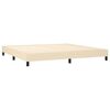 vidaXL &Kappa;&rho;&epsilon;&beta;ά&tau;&iota; Boxspring &mu;&epsilon; &Sigma;&tau;&rho;ώ&mu;&alpha; &Kappa;&rho;&epsilon;&mu; 200x200 &epsilon;&kappa;. &Upsilon;&phi;&alpha;&sigma;&mu;ά&tau;&iota;&nu;&omicron;