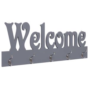 vidaXL &Kappa;&rho;&epsilon;&mu;ά&sigma;&tau;&rho;&alpha; &Tau;&omicron;ί&chi;&omicron;&upsilon; &laquo;WELCOME&raquo; &Gamma;&kappa;&rho;&iota; 74 x 29,5 &epsilon;&kappa;.