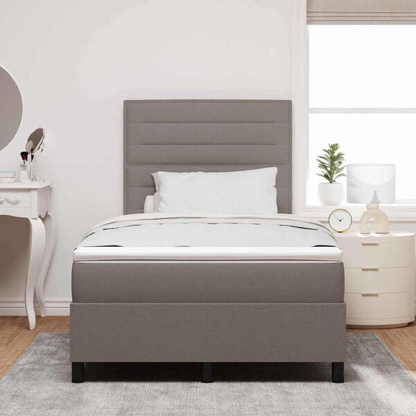 vidaXL &Kappa;&rho;&epsilon;&beta;ά&tau;&iota; &mu;&epsilon; &epsilon;&lambda;&alpha;&tau;ή&rho;&iota;&alpha; &mu;&epsilon; &sigma;&tau;&rho;ώ&mu;&alpha; Taupe 120 x 190 cm ύ&phi;&alpha;&sigma;&mu;&alpha;