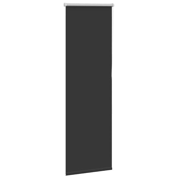 vidaXL Roller Blind Blackout &Mu;&alpha;ύ&rho;&omicron; 55x175 cm &Pi;&lambda;ά&tau;&omicron;&sigmaf; &upsilon;&phi;ά&sigma;&mu;&alpha;&tau;&omicron;&sigmaf; 50,7 cm