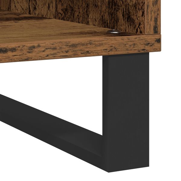 vidaXL Ντουλάπα Δίσκων Artisan Oak 84,5x38x89 εκ. Επεξεργασμένο Ξύλο
