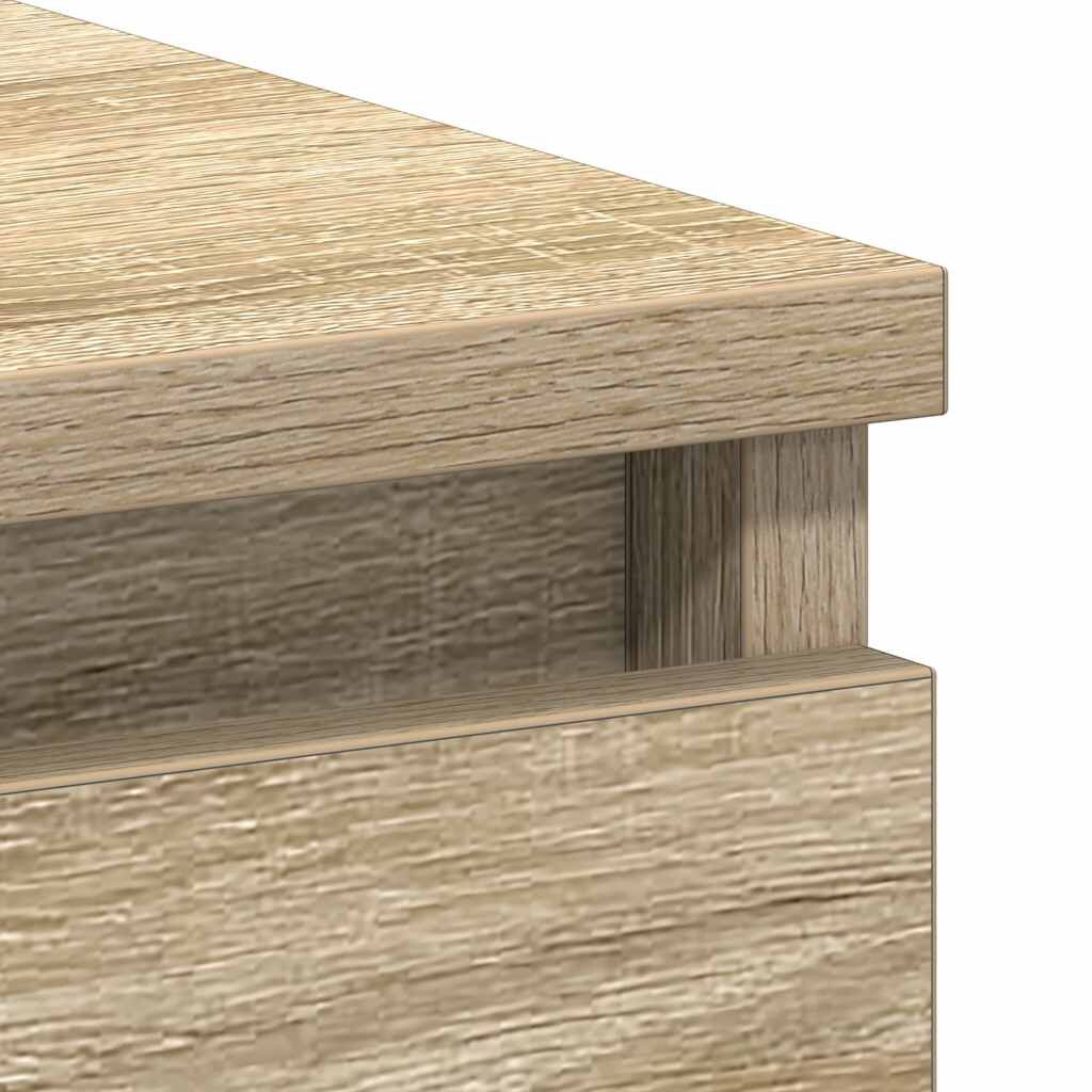 vidaXL Γραφείο Χρώμα Sonoma Δρυς 90 x 45 x 76 εκ. από Επεξ. Ξύλο