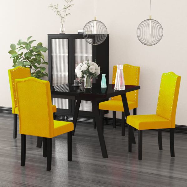 vidaXL &Kappa;&alpha;&rho;έ&kappa;&lambda;&epsilon;&sigmaf; &Tau;&rho;&alpha;&pi;&epsilon;&zeta;&alpha;&rho;ί&alpha;&sigmaf; 4 &tau;&epsilon;&mu;. &Kappa;ί&tau;&rho;&iota;&nu;&epsilon;&sigmaf; &Beta;&epsilon;&lambda;&omicron;ύ&delta;&iota;&nu;&epsilon;&sigmaf;