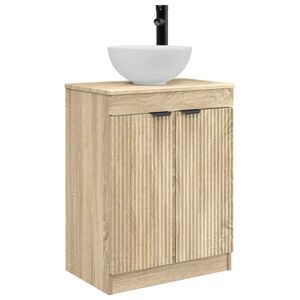 vidaXL &Kappa;&alpha;&theta;&rho;έ&phi;&tau;&eta;&sigmaf; &mu;&pi;ά&nu;&iota;&omicron;&upsilon; &mu;&epsilon; &nu;&iota;&pi;&tau;ή&rho;&alpha; Sonoma &Delta;&rho;&upsilon;&sigmaf; 54 x 35 x 83 &epsilon;&kappa;