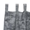 vidaXL Κουρτίνα με κουρτίνες 2 pcs Ασημί Γκρι 140 x 140 cm Βελούδο