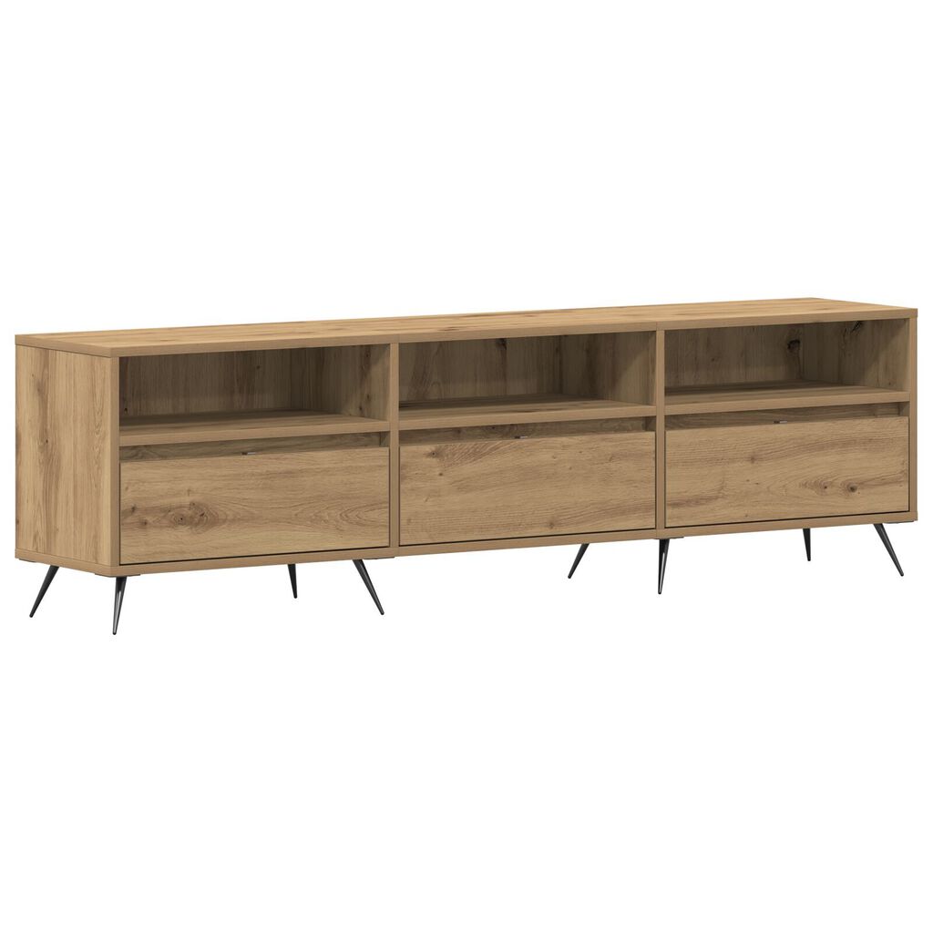 vidaXL Ντουλάπι τηλεόρασης Artisan Oak 150x30x44,5 εκ. Επεξεργασμένο ξύλο