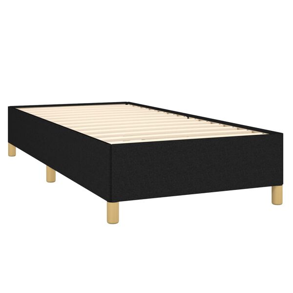 vidaXL &Kappa;&rho;&epsilon;&beta;ά&tau;&iota; Boxspring &mu;&epsilon; &Sigma;&tau;&rho;ώ&mu;&alpha; &Mu;&alpha;ύ&rho;&omicron; 80 x 200 &epsilon;&kappa;. &Upsilon;&phi;&alpha;&sigma;&mu;ά&tau;&iota;&nu;&omicron;