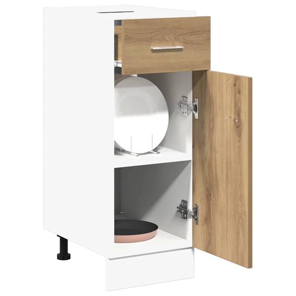vidaXL Ντουλάπι με Συρτάρια "Lyon" από Τεχνητό Δρυ 30x46x81,5 εκ. από Μηχανικό Ξύλο