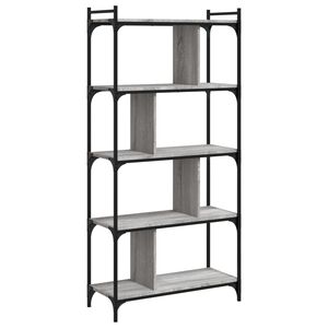 vidaXL &Beta;&iota;&beta;&lambda;&iota;&omicron;&theta;ή&kappa;&eta; 5 &Epsilon;&pi;&iota;&pi;έ&delta;&omega;&nu; &Gamma;&kappa;&rho;&iota; Sonoma 76 x 32 x 158 &epsilon;&kappa;. &Epsilon;&pi;&epsilon;&xi;. &Xi;ύ&lambda;&omicron;