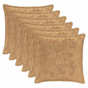 vidaXL &Kappa;ά&lambda;&upsilon;&mu;&mu;&alpha; &Mu;&alpha;&xi;&iota;&lambda;&alpha;&rho;&iota;&omicron;ύ 6 &tau;&mu;&chi;. HOUTEN Taupe 30 x 30 cm