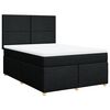 vidaXL &Kappa;&rho;&epsilon;&beta;ά&tau;&iota; Boxspring &mu;&epsilon; &Sigma;&tau;&rho;ώ&mu;&alpha; &Mu;&alpha;ύ&rho;&omicron; 140x200 &epsilon;&kappa;. &Upsilon;&phi;&alpha;&sigma;&mu;ά&tau;&iota;&nu;&omicron;