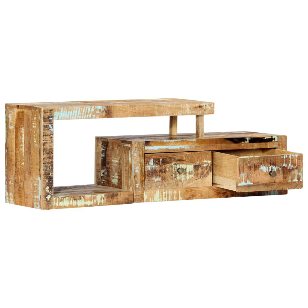 vidaXL Έπιπλο Τηλεόρασης 120 x 30 x 40 εκ. από Μασίφ Ανακυκλωμένο Ξύλο
