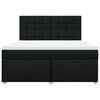 vidaXL &Kappa;&rho;&epsilon;&beta;ά&tau;&iota; Boxspring &mu;&epsilon; &Sigma;&tau;&rho;ώ&mu;&alpha; &Mu;&alpha;ύ&rho;&omicron; 180x200 &epsilon;&kappa;. &Upsilon;&phi;&alpha;&sigma;&mu;ά&tau;&iota;&nu;&omicron;