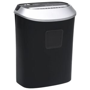 vidaXL Καταστροφέας Εγγράφων 10 Φύλλων με Εγκάρσια Κοπή Μαύρος