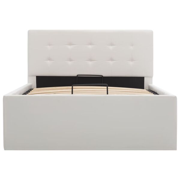 vidaXL &Pi;&lambda;&alpha;ί&sigma;&iota;&omicron; &Kappa;&rho;&epsilon;&beta;&alpha;&tau;&iota;&omicron;ύ &mu;&epsilon; &Alpha;&pi;&omicron;&theta;&eta;&kappa;. &Chi;ώ&rho;&omicron; &Lambda;&epsilon;&upsilon;&kappa;ό 90x200 &epsilon;&kappa;. &Sigma;&upsilon;&nu;&theta;. &Delta;έ&rho;&mu;&alpha;