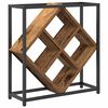 vidaXL Ράφι Κρασιού Παλαιό ξύλο 51 x 18 x 52.5 εκ. Επεξεργασμένο ξύλο