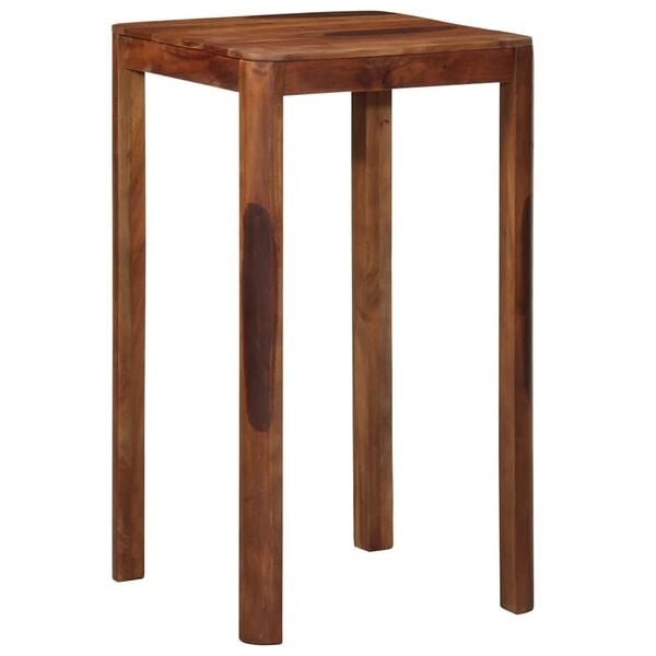 vidaXL Τραπεζάκι Μπαρ 60x60x107 cm Ακακία από Μασίφ Ξύλο