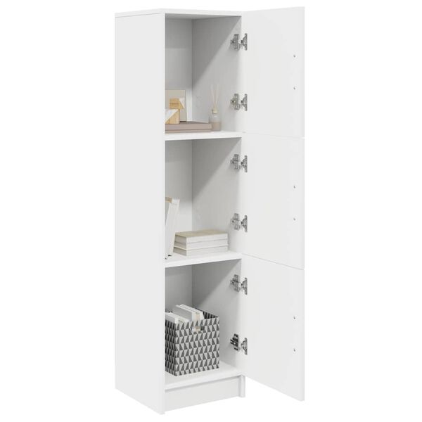 vidaXL Highboard Λευκό 31.5 x 32 x 122.5 εκ