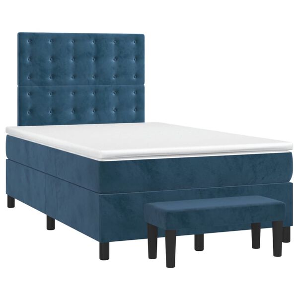 vidaXL &Kappa;&rho;&epsilon;&beta;ά&tau;&iota; Boxspring &mu;&epsilon; &Sigma;&tau;&rho;ώ&mu;&alpha; &Sigma;&kappa;&omicron;ύ&rho;&omicron; &Mu;&pi;&lambda;&epsilon; 120x190 &epsilon;&kappa;. &Beta;&epsilon;&lambda;&omicron;ύ&delta;&iota;&nu;&omicron;