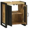 vidaXL Ντουλάπα Νιπτήρα Καφέ 55 x 35 x 60 εκ. Μασίφ ξύλο μάνγκο