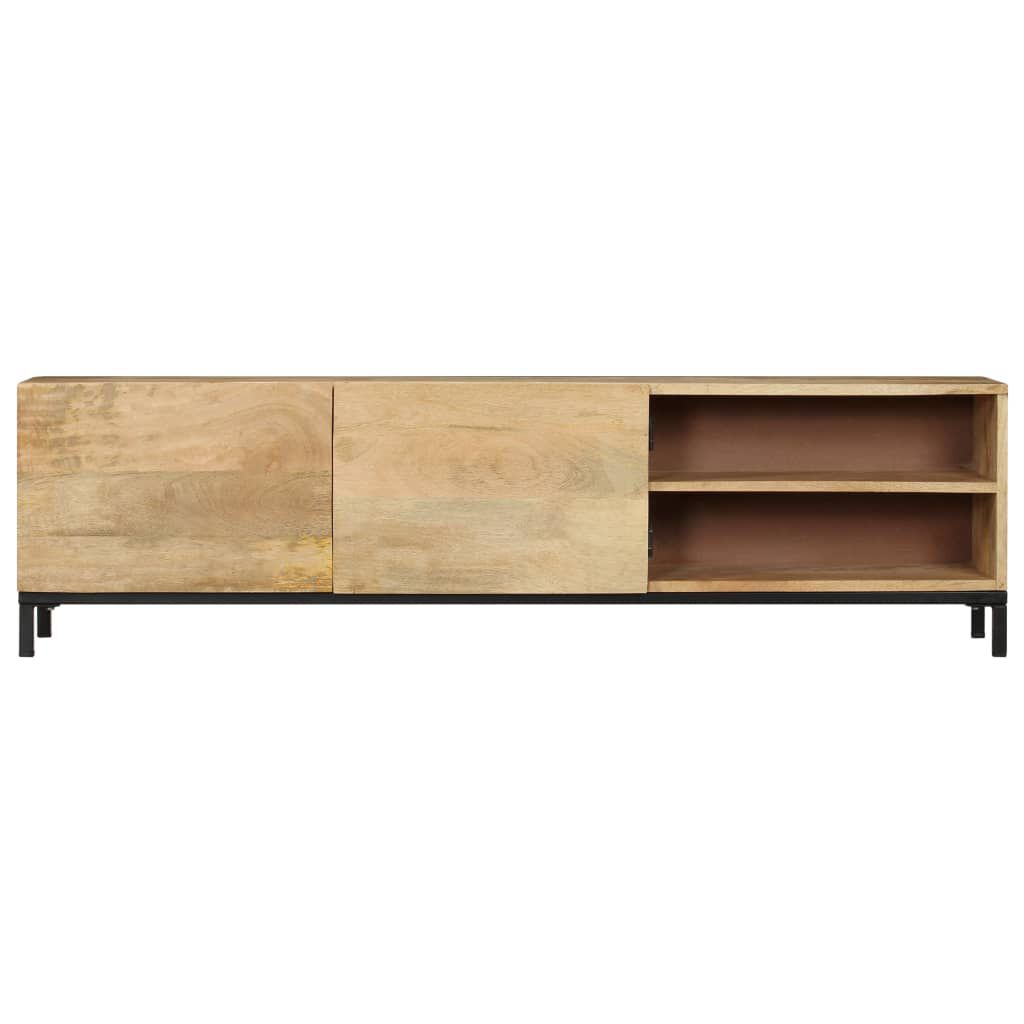 vidaXL Έπιπλο Τηλεόρασης 145 x 30 x 41 εκ. από Μασίφ Ξύλο Μάνγκο