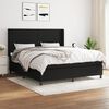 vidaXL &Kappa;&rho;&epsilon;&beta;ά&tau;&iota; Boxspring &mu;&epsilon; &Sigma;&tau;&rho;ώ&mu;&alpha; &Mu;&alpha;ύ&rho;&omicron; 160x200 &epsilon;&kappa;. &Upsilon;&phi;&alpha;&sigma;&mu;ά&tau;&iota;&nu;&omicron;