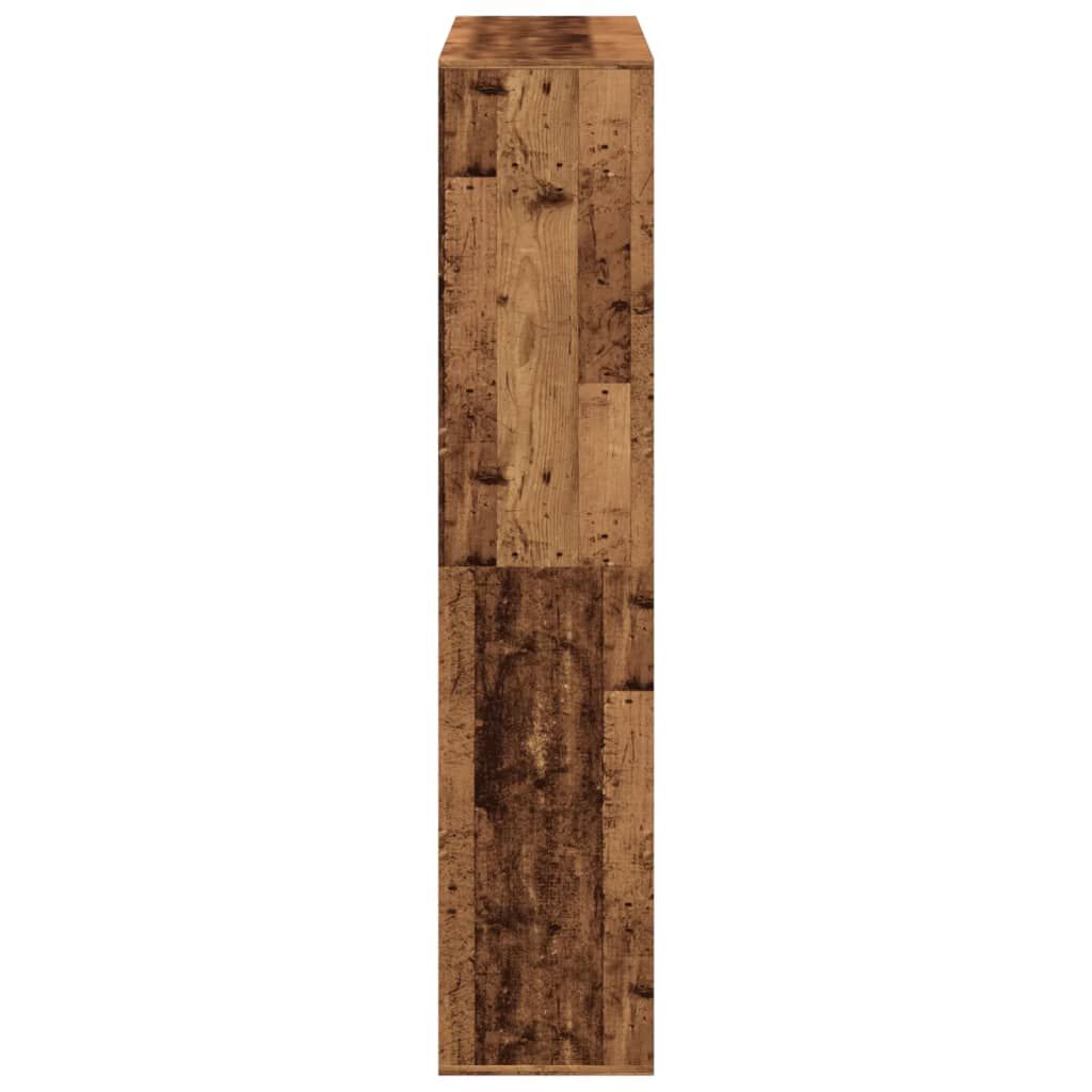 vidaXL Βιβλιοθήκη Όψη Παλαιού Ξύλου 100x33x156,5εκ. Επεξεργασμένο Ξύλο