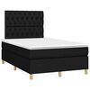 vidaXL &Kappa;&rho;&epsilon;&beta;ά&tau;&iota; Boxspring &mu;&epsilon; &Sigma;&tau;&rho;ώ&mu;&alpha; & LED &Mu;&alpha;ύ&rho;&omicron; 120x190 &epsilon;&kappa;. &Upsilon;&phi;&alpha;&sigma;&mu;ά&tau;&iota;&nu;&omicron;