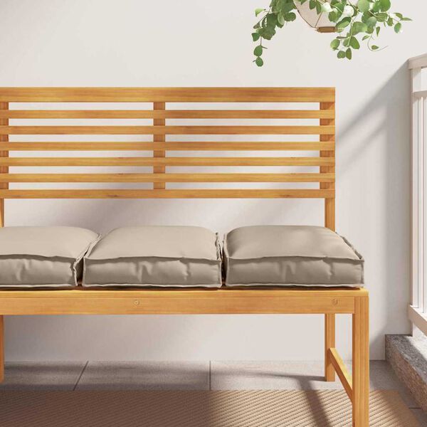 vidaXL &Mu;&alpha;&xi;&iota;&lambda;ά&rho;&iota; 2 pcs Taupe 40 x 40 x 8 &epsilon;&kappa;. Ύ&phi;&alpha;&sigma;&mu;&alpha; Ό&xi;&phi;&omicron;&rho;&nu;&tau;