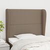 vidaXL &Kappa;&epsilon;&phi;&alpha;&lambda;ά&rho;&iota; &mu;&epsilon; &Pi;&tau;&epsilon;&rho;ύ&gamma;&iota;&alpha; Taupe 103x23x118/128 &epsilon;&kappa;. &Upsilon;&phi;&alpha;&sigma;&mu;ά&tau;&iota;&nu;&omicron;