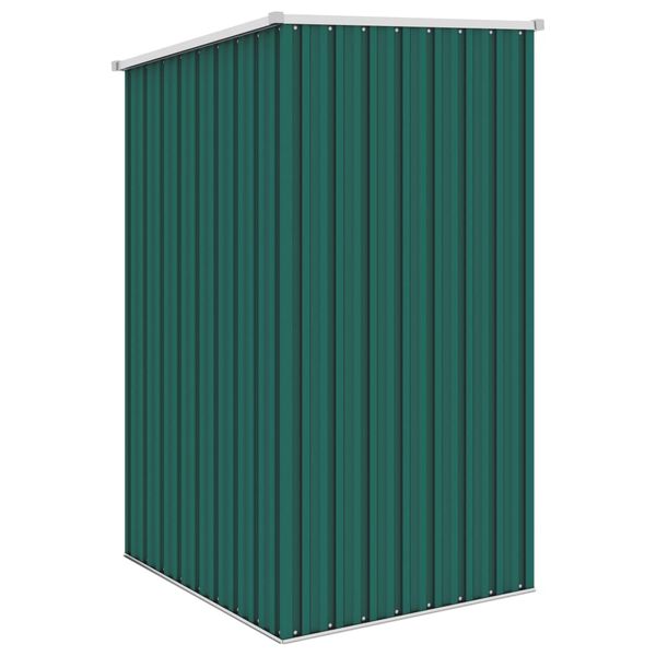 vidaXL Αποθήκη Κήπου Πράσινη 87 x 98 x 159 εκ. από Γαλβανισμένο Ατσάλι