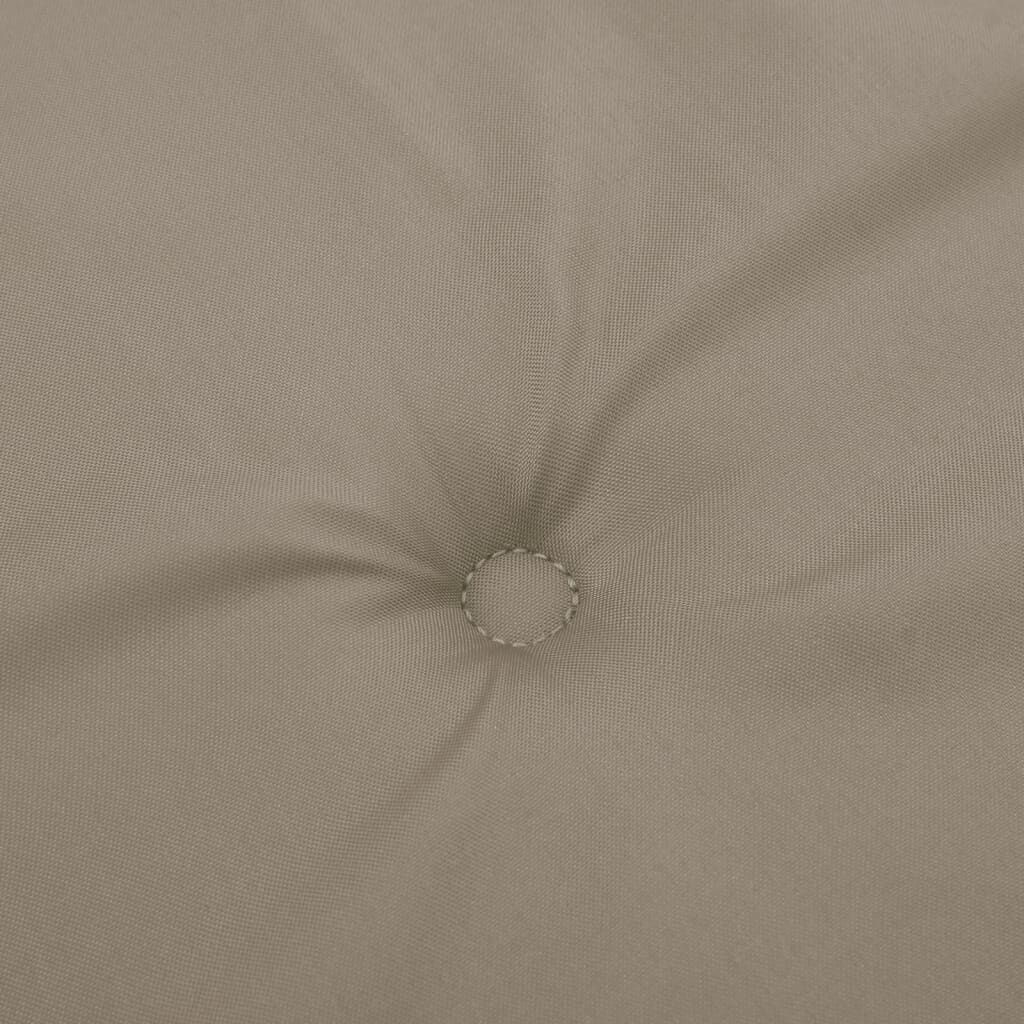 vidaXL Μαξιλάρι Πάγκου Κήπου Taupe 100x50x4 εκ. Ύφασμα Oxford
