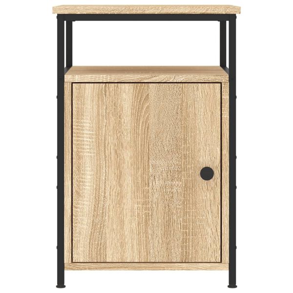 vidaXL Κομοδίνα 2 τεμ. Sonoma Δρυς 40x42x60 εκ. από Επεξεργασμένο Ξύλο