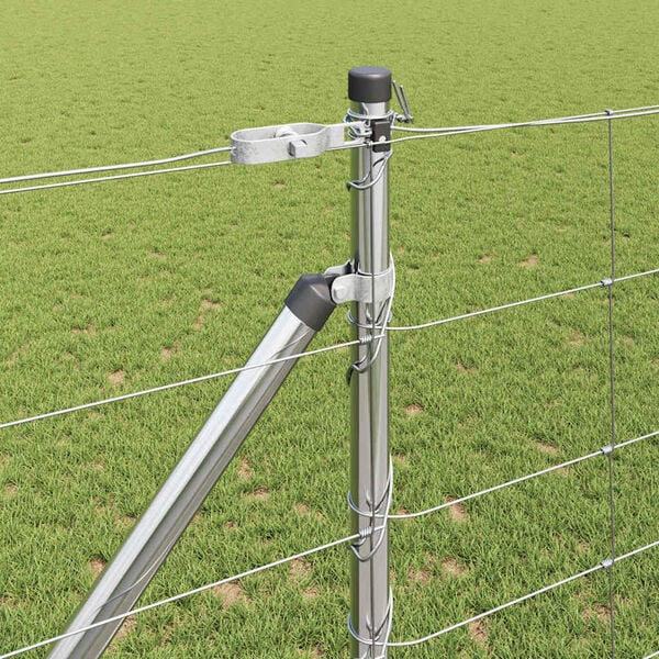 vidaXL &Sigma;&tau;ύ&lambda;&omicron;&sigmaf; &Pi;&epsilon;&rho;&iota;&phi;&rho;ά&xi;&epsilon;&omega;&nu; &Gamma;&alpha;&lambda;&beta;&alpha;&nu;&iota;&sigma;&mu;έ&nu;&omicron; 50 x 1,2 m &Alpha;&tau;&sigma;ά&lambda;&iota;