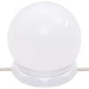vidaXL Μπουντουάρ με LED Φώτα Γκρι Σκυροδέματος 96x40x142 εκ.