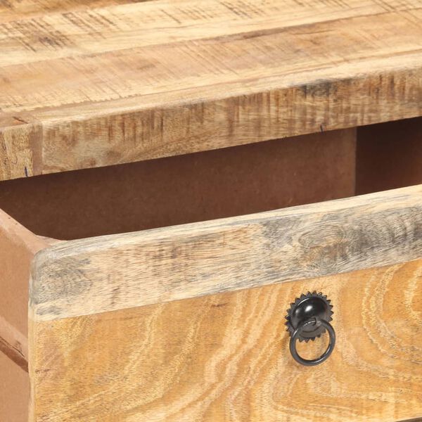 vidaXL Τραπεζάκι Σαλονιού 90 x 60 x 29 εκ. Ακατέργαστο Ξύλο Μάνγκο