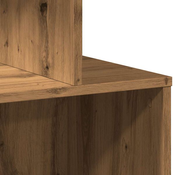 vidaXL Κομοδίνο ντουλάπι Artisan Oak 35x35x55 cm Κατασκευασμένο ξύλο