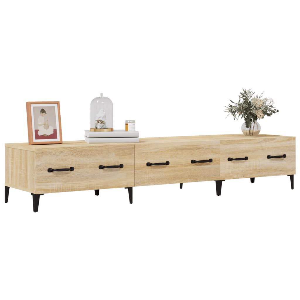 vidaXL Έπιπλο Τηλεόρασης Sonoma Δρυς 150x34,5x30 εκ. από Επεξεργ. Ξύλο