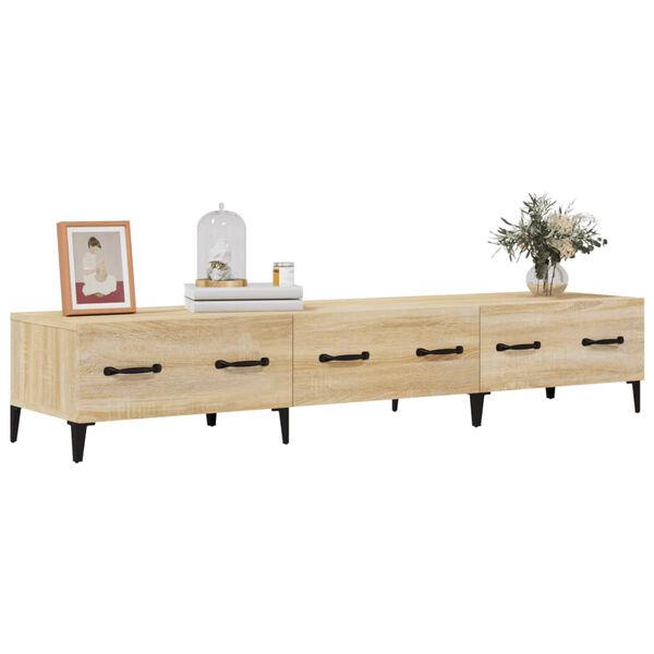 vidaXL Έπιπλο Τηλεόρασης Sonoma Δρυς 150x34,5x30 εκ. από Επεξεργ. Ξύλο