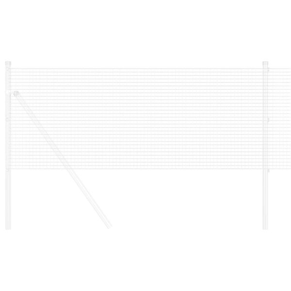 vidaXL Συρμάτινος Φράχτης 1.2x50 μ Γαλβανισμένος χάλυβας