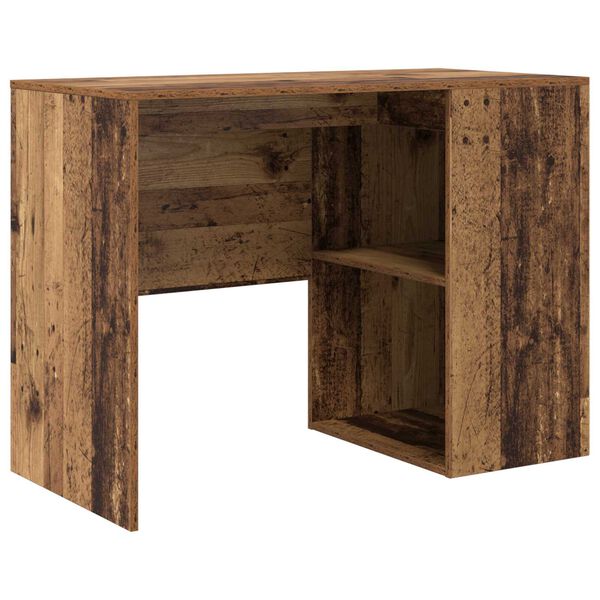 vidaXL Γωνιακό Γραφείο Παλιού Ξύλου 102x88x75 cm Επεξεργασμένο Ξύλο
