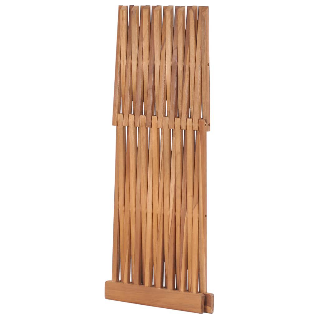vidaXL Σκαμπό Πτυσσόμενο 40 x 32 x 45 εκ. από Μασίφ Ξύλο Teak