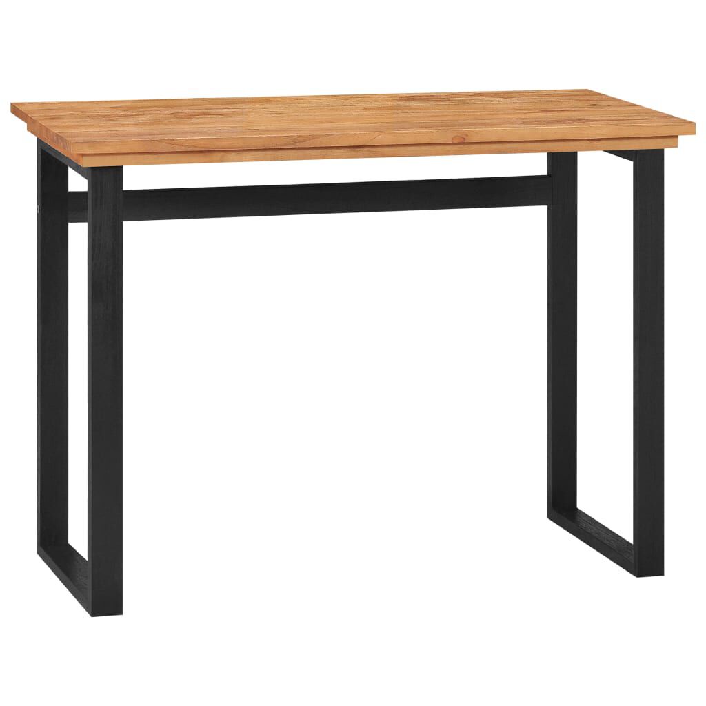 vidaXL Γραφείο 100 x 45 x 75 εκ. από Μασίφ Ξύλο Teak
