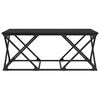 vidaXL Τραπεζάκι σαλονιού Μαύρη Οξυά 100 x 49 x 40 εκ