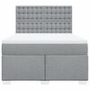 vidaXL &Kappa;&rho;&epsilon;&beta;ά&tau;&iota; Boxspring &mu;&epsilon; &Sigma;&tau;&rho;ώ&mu;&alpha; &Alpha;&nu;&omicron;&iota;&chi;&tau;ό &Gamma;&kappa;&rho;&iota; 140x200 &epsilon;&kappa;. &Upsilon;&phi;&alpha;&sigma;&mu;ά&tau;&iota;&nu;&omicron;